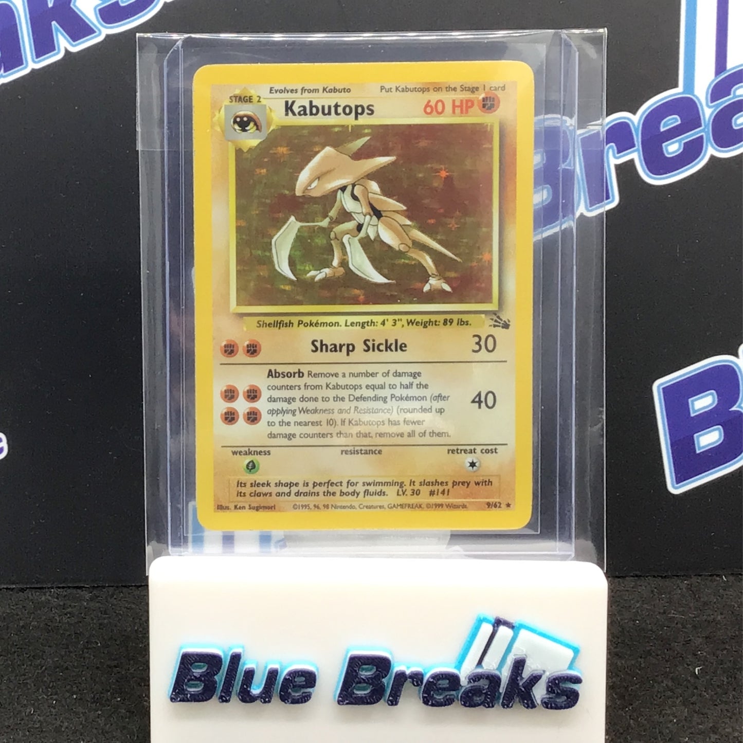 Pokémon - Kabutops - 9/62 - 1999 - First Edition