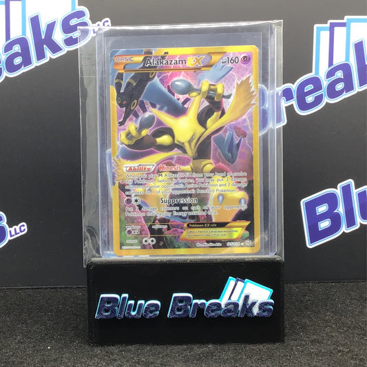 Pokémon Fates collide gold border Alakzam EX full art