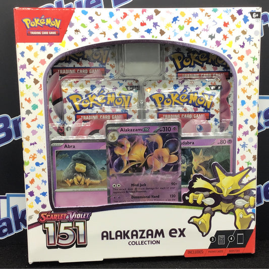 Pokémon - 151: Alakazam ex Collection - SV: Scarlet & Violet 151 (MEW) - Sealed Wax
