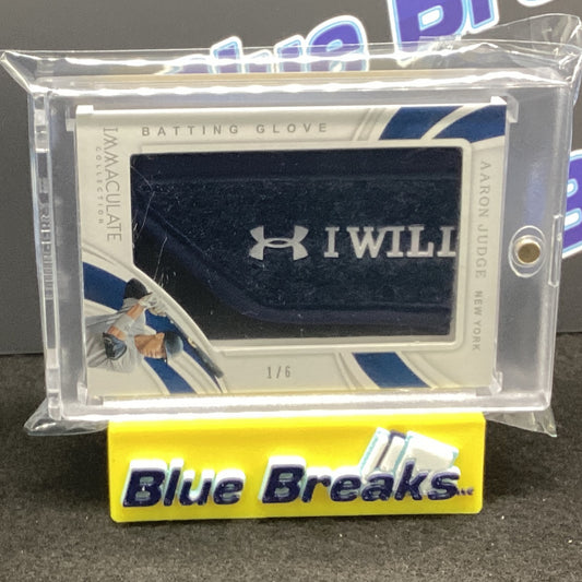 2019 Immaculate - Aaron Judge Glove 1/6