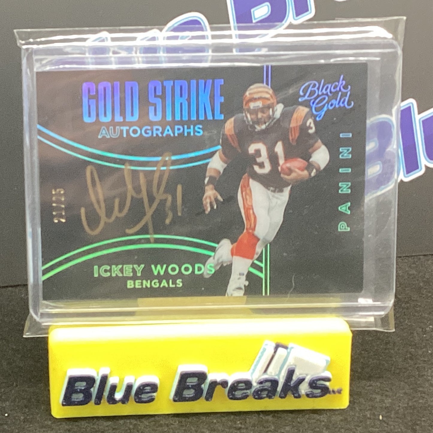 2016 Panini Black Gold - Ickey Woods 21/25