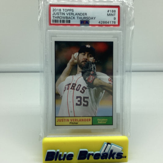 2018 Topps - Justin Verlander Mt 9