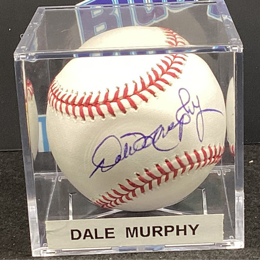 Dale Murphy - Autographed Baseball