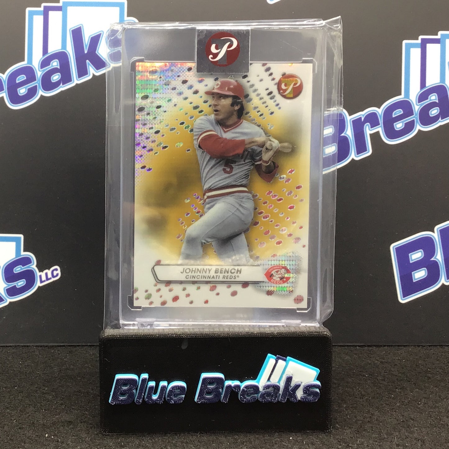 2023 Topps - Pristine - Johnny Bench - Pristine - Gold - 09/50 - 5 -  Cincinnati Reds