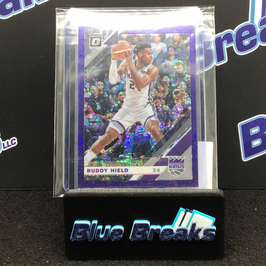 2019-20 Panini Donruss Optic Purple Disco Buddy Hield 60/95 #67 Kings