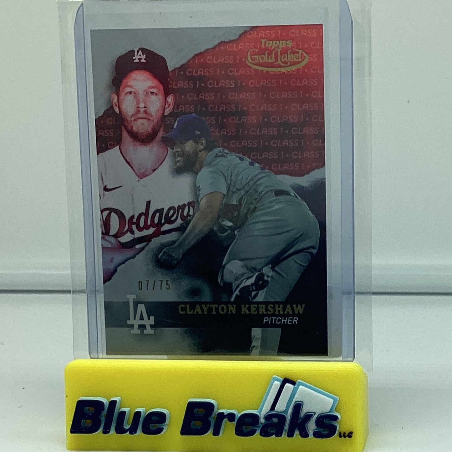 2020 Topps Gold Label - Clayton Kershaw 7/75