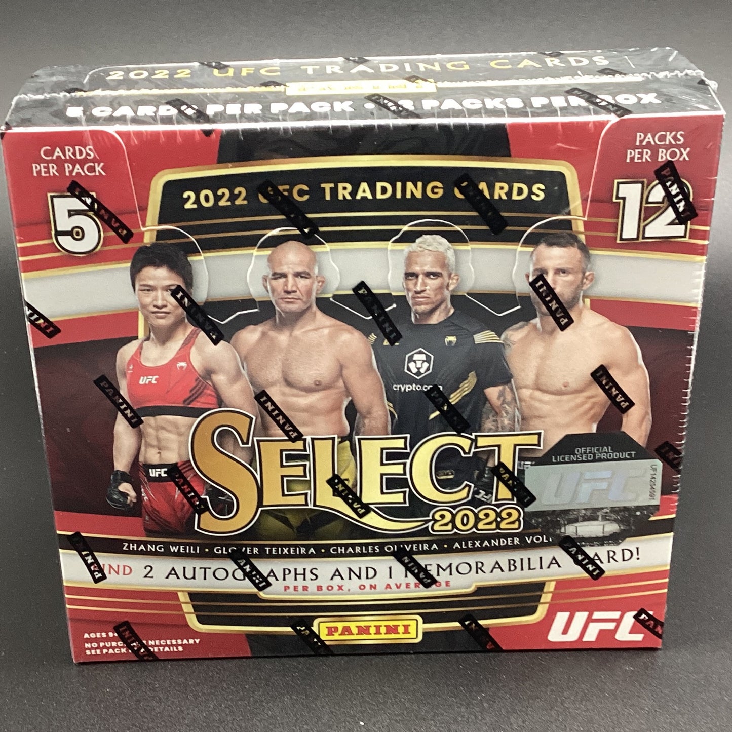 UFC Select Prizm Hobby Box