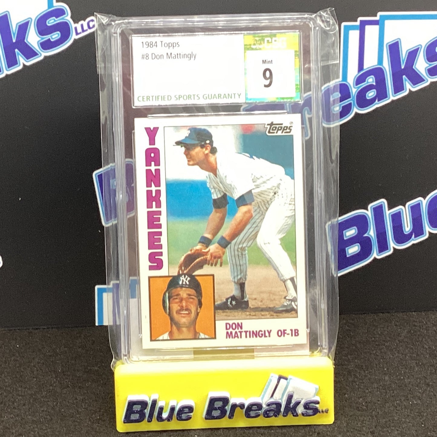 1984 Topps Don Mattingly #8 CSG 9