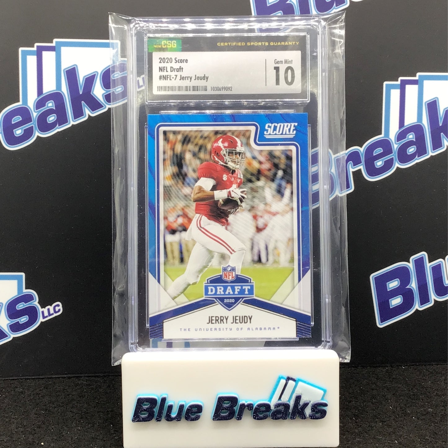 2020 Score - Jerry Jeudy - NFL Draft - NFL-7 - The University of Alabama