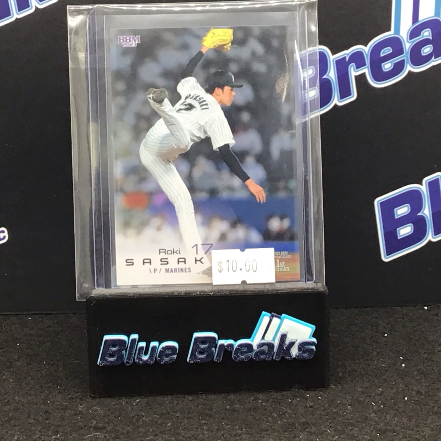 2023 BBM Baseball Cards 1st Version Roki Sasaki 113 Marines