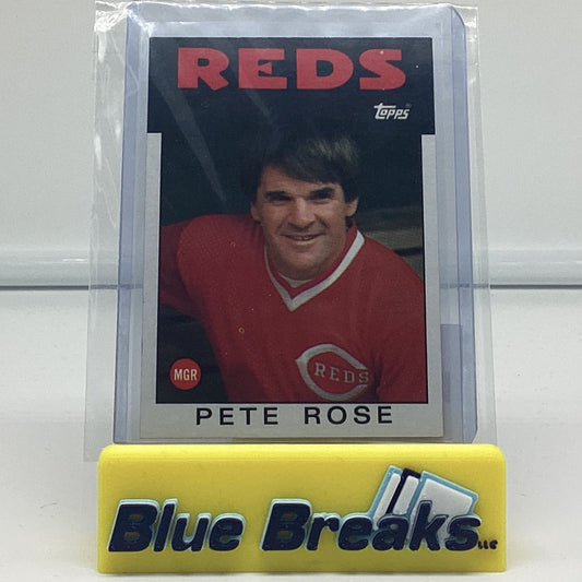 1986 Topps - Pete Rose Manager