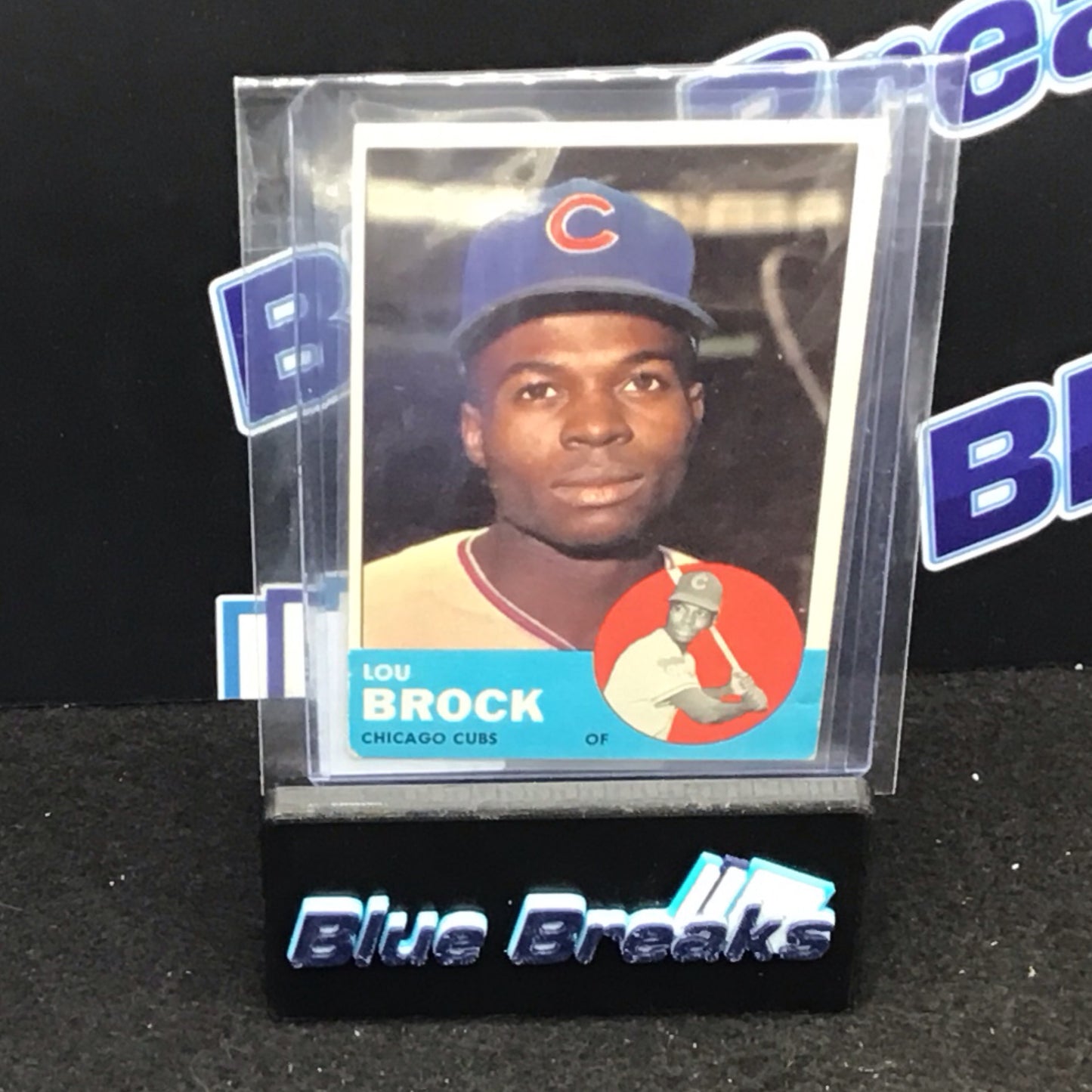 1963 Topps Lou Brock #472 Cubs