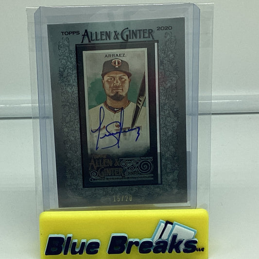 2020 Allen & Ginter - Luis Arraes 15/20