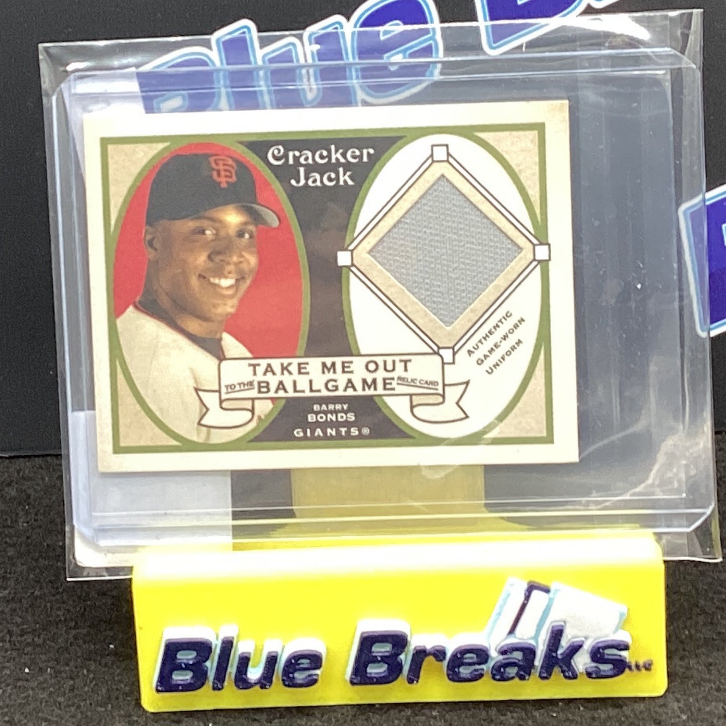 2005 Topps Cracker Jack Barry Bonds uniform