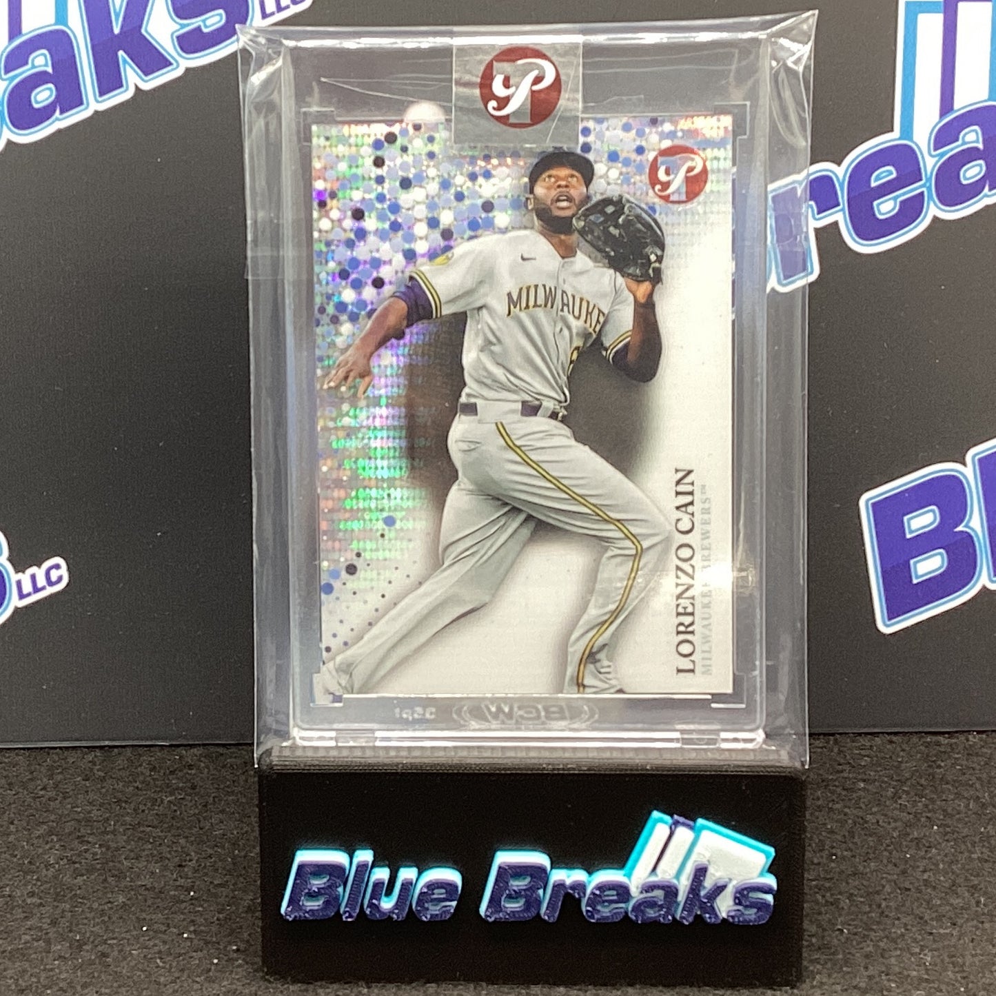 2022 Topps Pristine Lorenzo Cain #74 Brewers