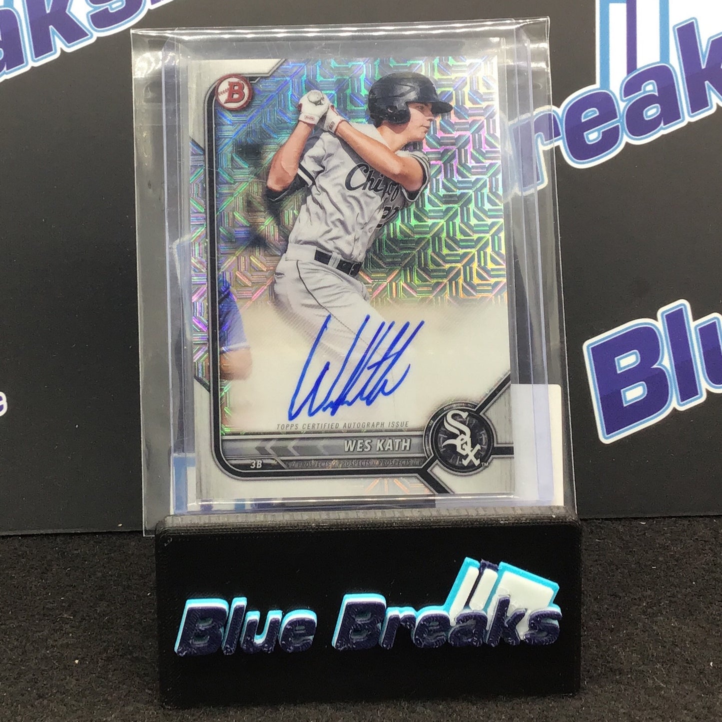 2022 Bowman Mojo Wes Kath auto #BCMA-WK White Sox