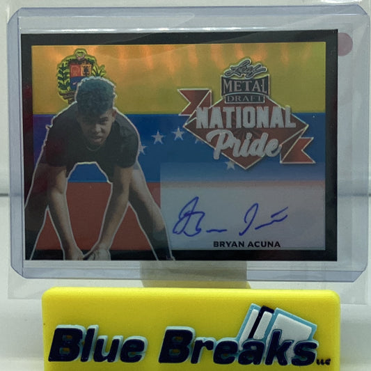 2021 Mleaf Metal Draft - Bryan Acuna 3/15