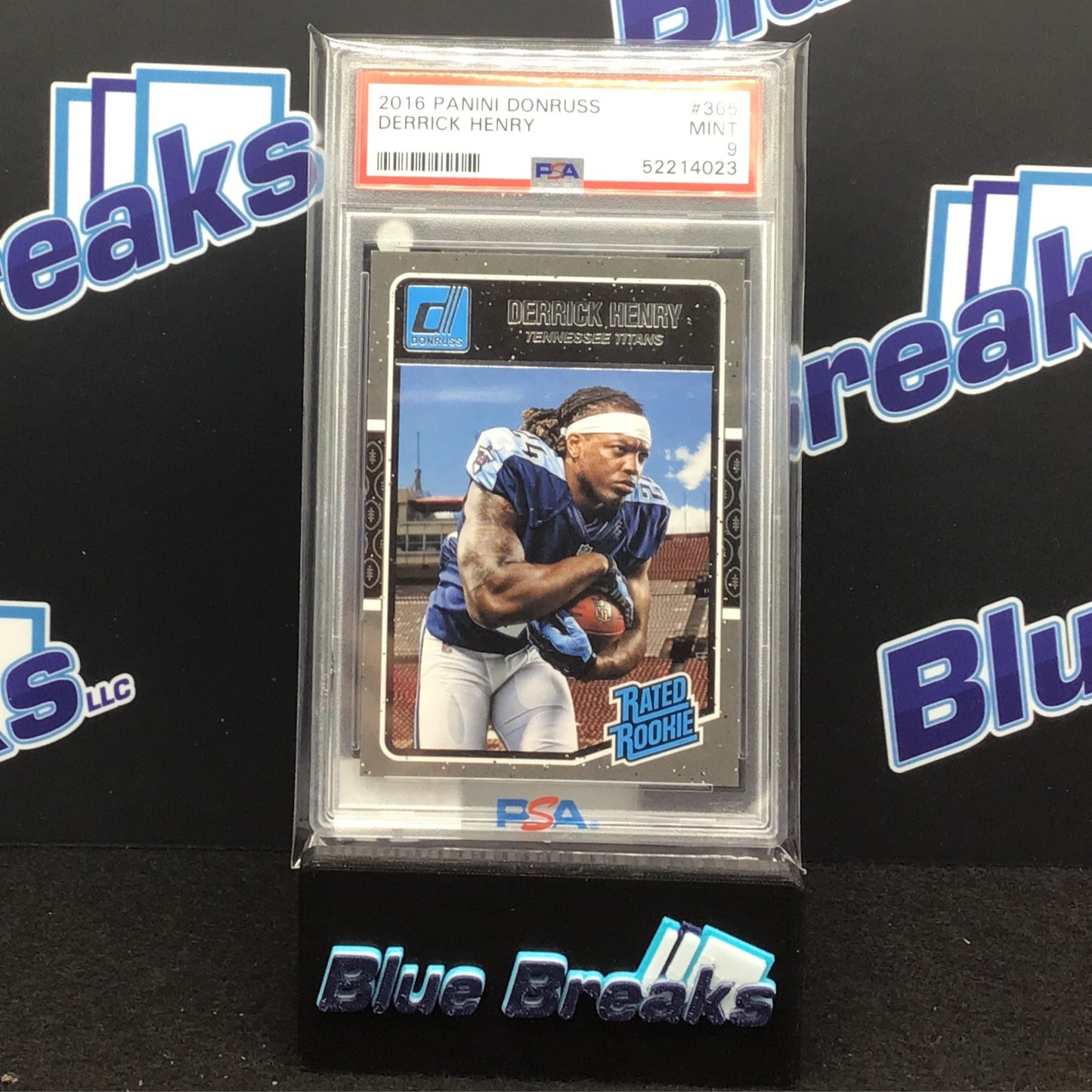 2016 Panini Donruss Derrick Henry PSA 9