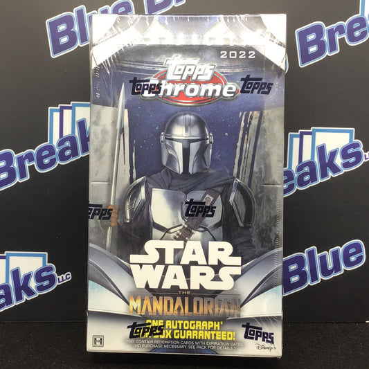 2022 Topps Mandalorian Hobby box