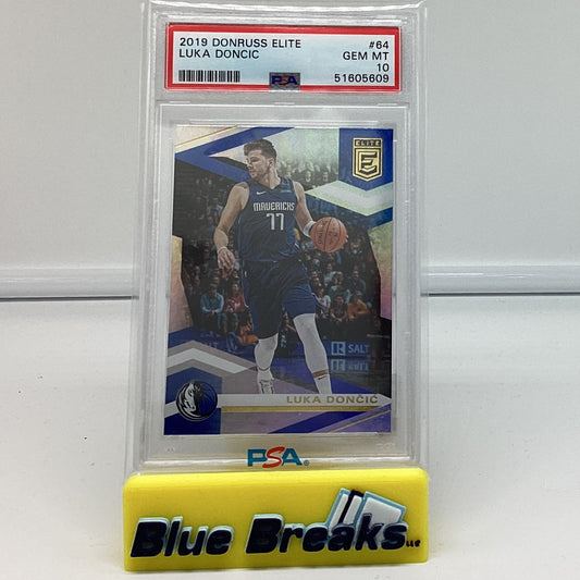 2019 Donruss Elite - Luka Doncic Gem 10