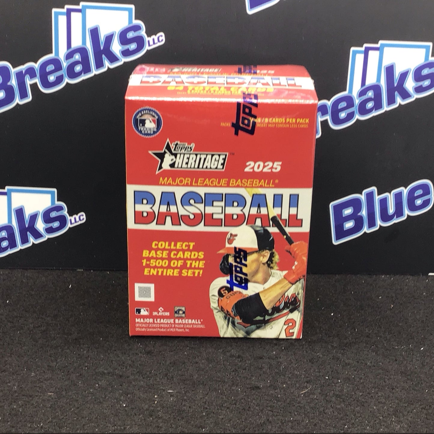 2025 Topps Heritage Baseball Blaster - Sealed Wax