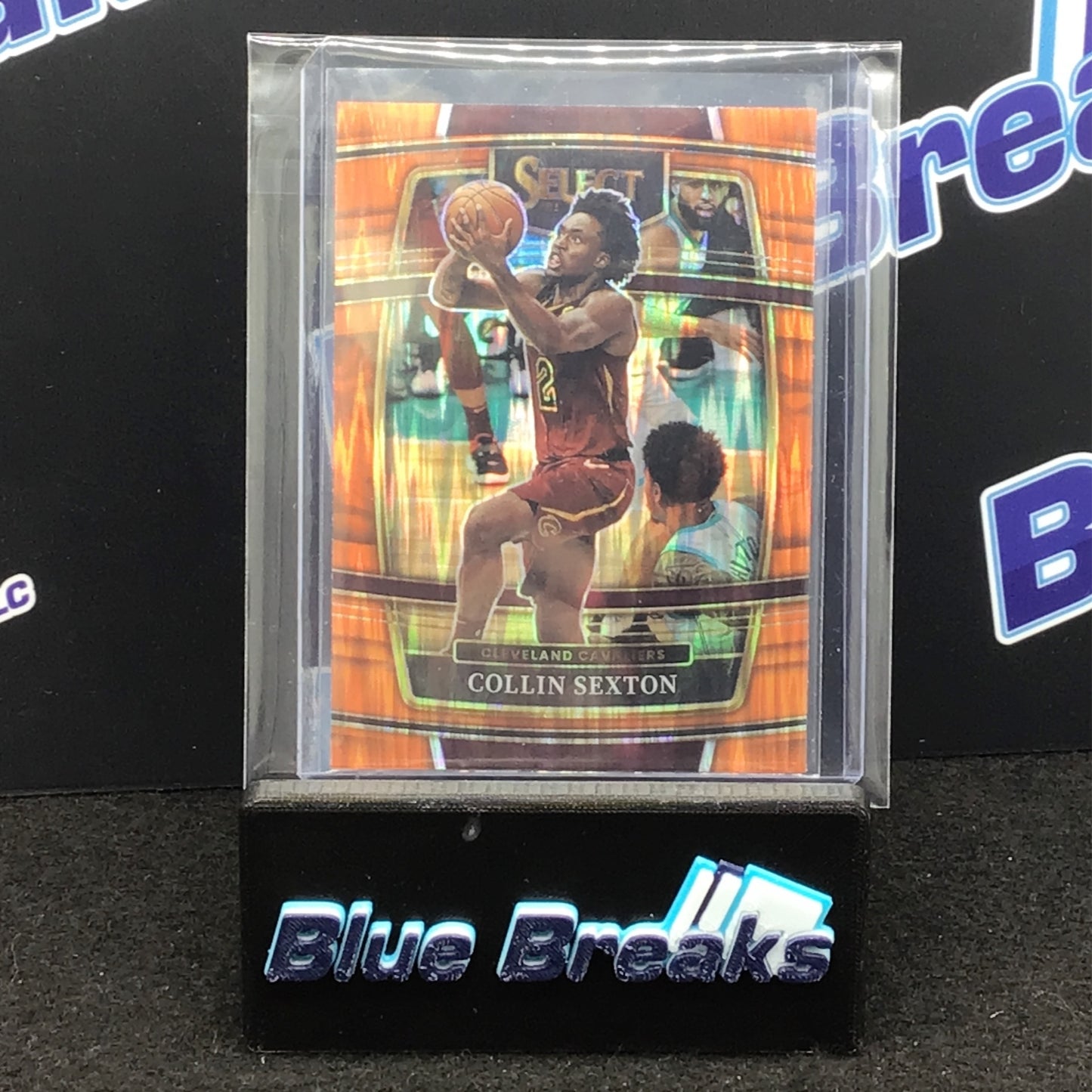 2021 Panini Select Prizm Orange Collin Sexton #71 Cavaliers