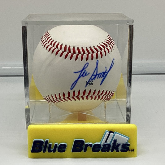 Lee Smith Signed Baseball