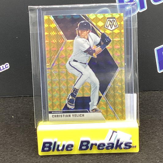 2020 Panini Chronicles Mosaic Christian Yelich 10/10 #97
