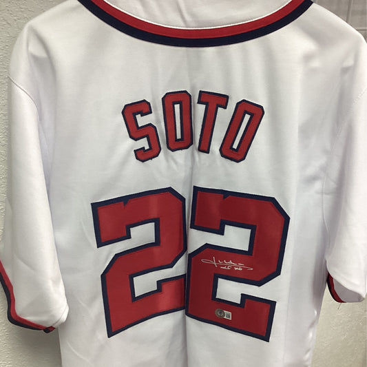 Juan Soto Signed Jersey