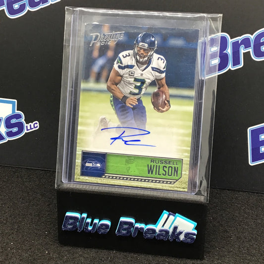 2016 Panini Prestige - Russell Wilson - Seattle Seahawks - Auto