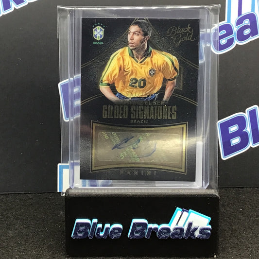 2016-17 Panini Black Gold Gilded Signatures Giovane Elber auto 167/199 #GS-GE Brazil