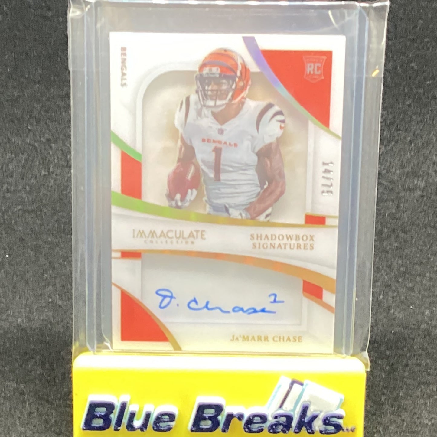 2021 Panini Immaculate - Ja'Marr Chase 14/75 ISS-JC