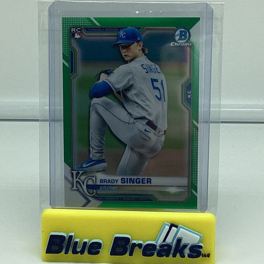 2021 Bowman Chrome - Brady Singer 60/99