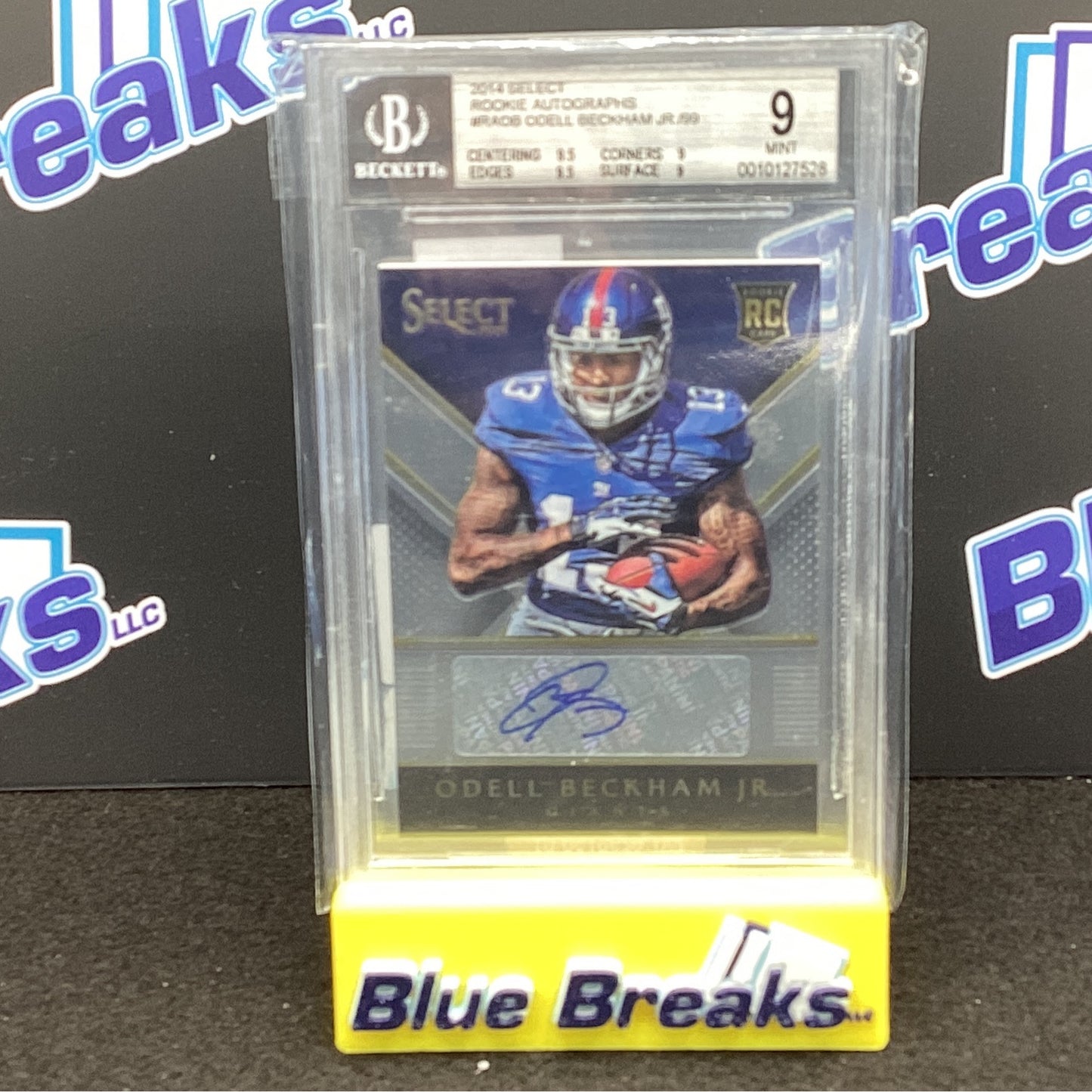 2014 Select - Odell Beckham Jr 57/99 Beckett 9