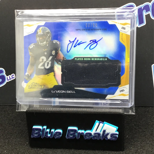 2014 Topps - Le'Veon Bell Finest - Pittsburgh Steelers - 59/99