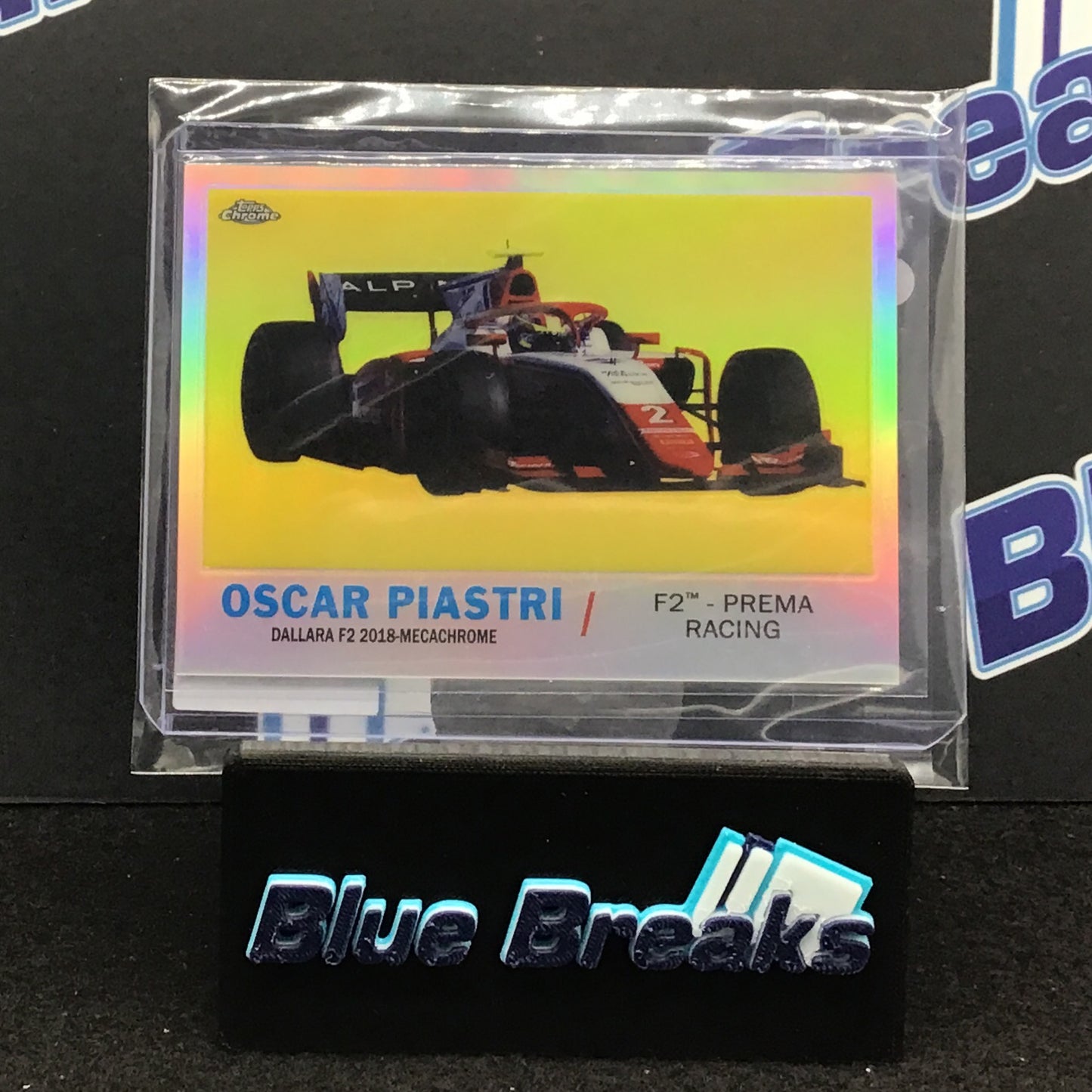 2021 Topps Chrome Oscar Piastri #T61-OP F1/F2