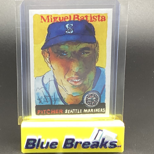 2022 Topps Miguel Batista Andy Friedman 55 Mariners