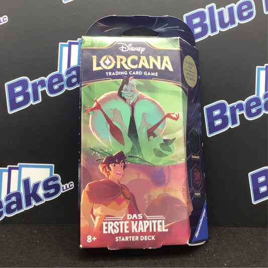 Disney Lorcana Cruella/Aladdin Starter Deck German