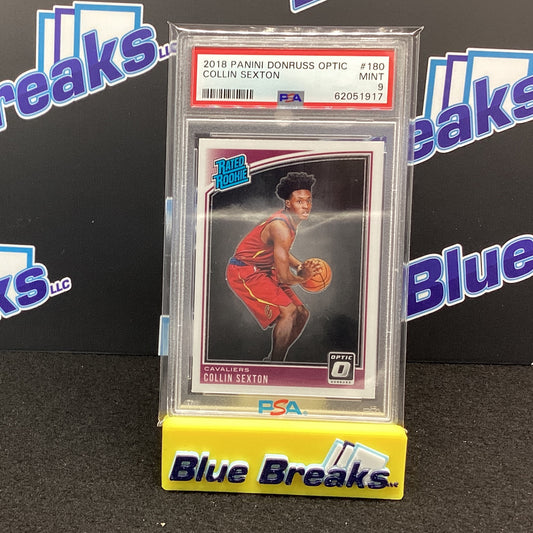 2018 Panini Donruss Optic - Collin Sexton #180 PSA 9