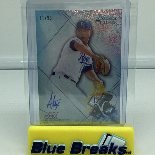 2021 Bowman Sterling - Austin Cox 71/99