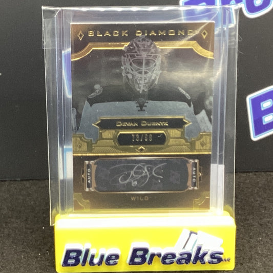 2017-18 Black Diamond Devan Dubnyk auto 73/99 BDB-DD