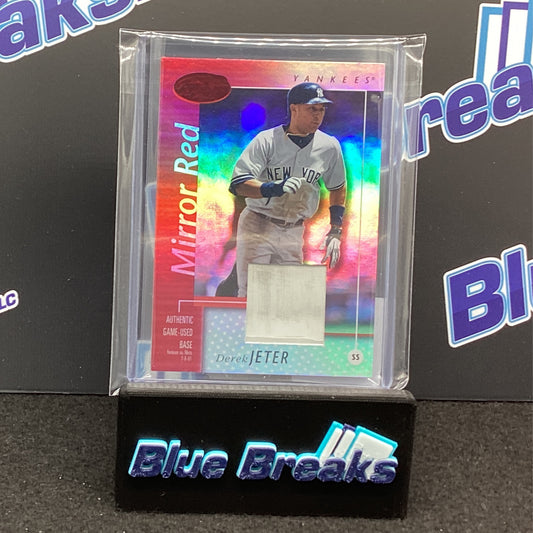 2002 Donruss Mirror Red Derek Jeter 053/150 #143