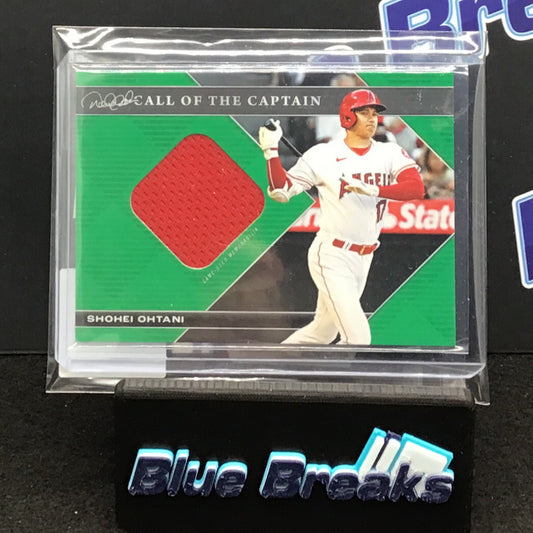2022 Topps Call of the Captain Shohei Ohtani relic 45/75 #28 Angels