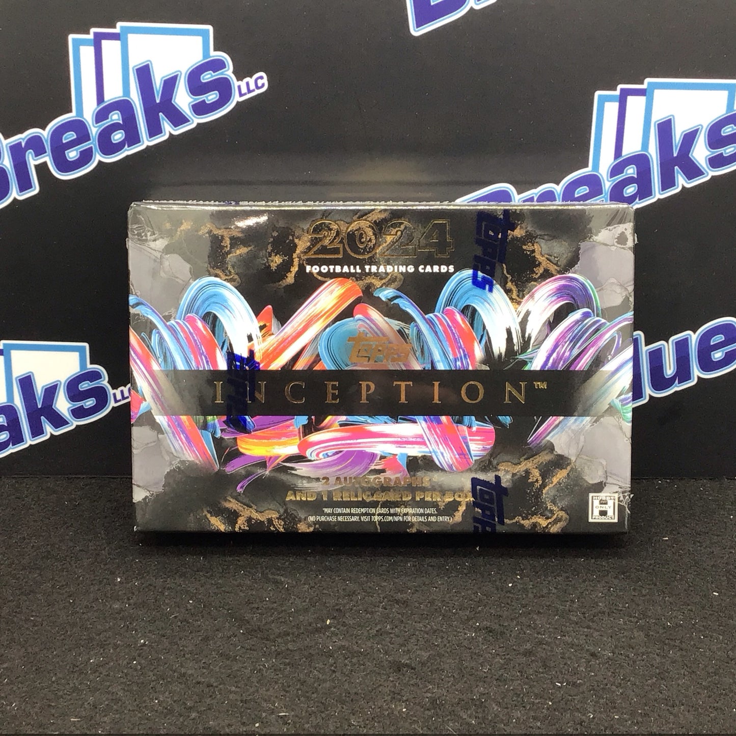 2024 Topps Inception Football Hobby Box - Sealed Wax