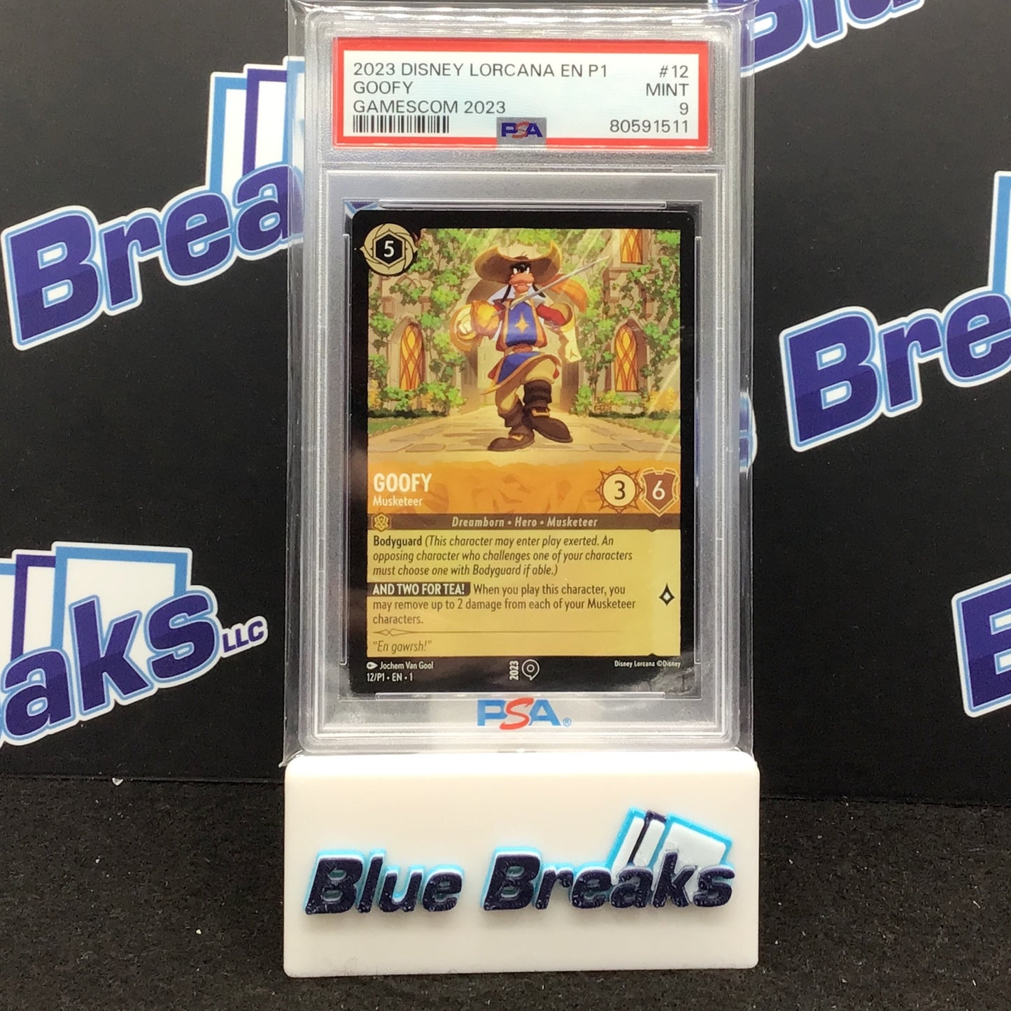 2023 Disney Lorcana - EN P1 - Goofy - Gamescom - PSA 9