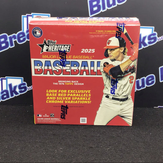 2025 Topps Heritage Baseball Mega