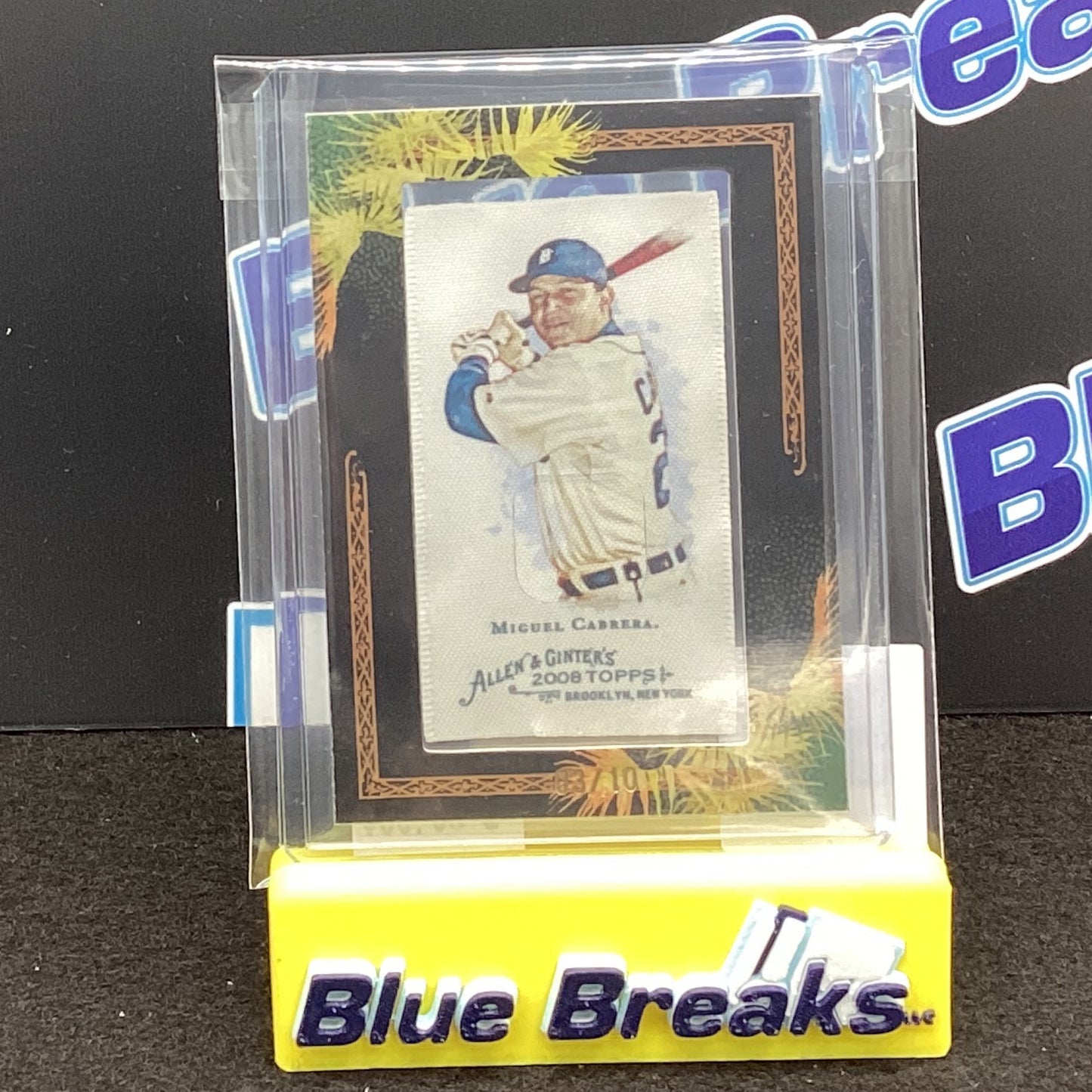 2008 Allen & Ginter Miguel Cabrera Mini Silk 03/10