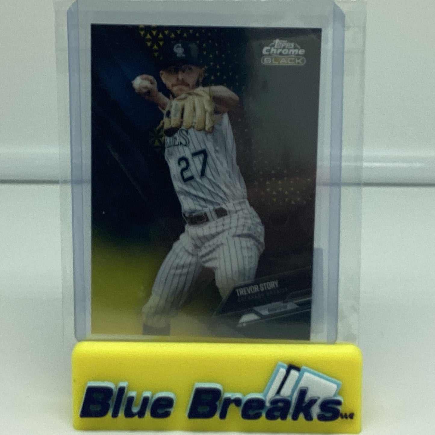 2021 Chrome Black - Trevor Story 8/50