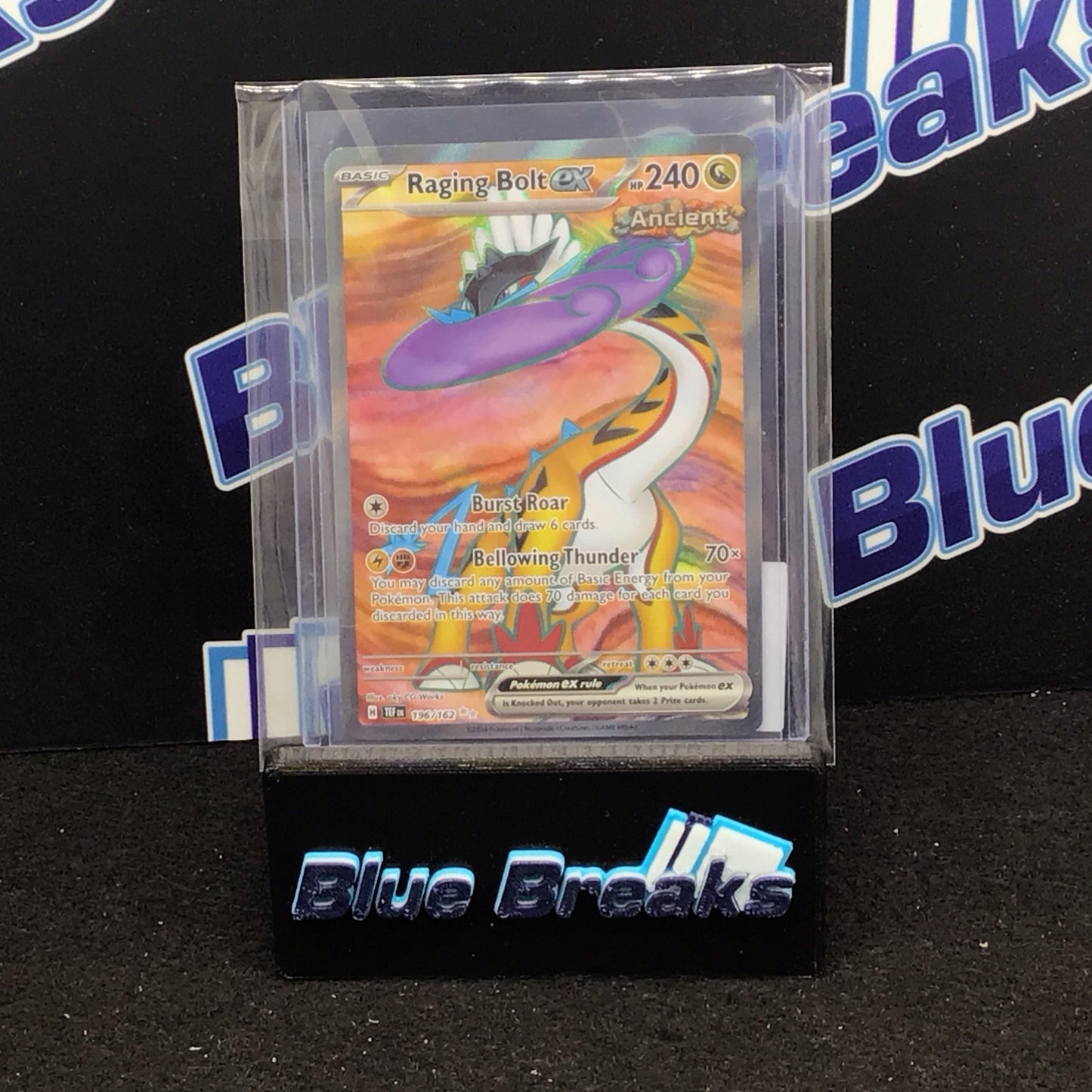 2024 Pokémon Raging Bolt EX #196/162