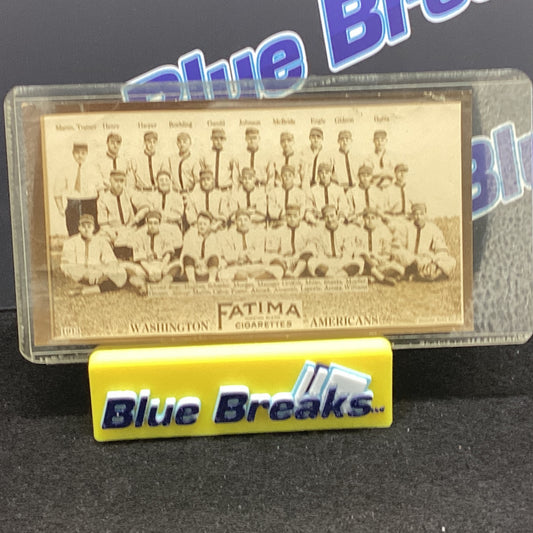 1913 Fatima Cigarettes Washington Americans T200